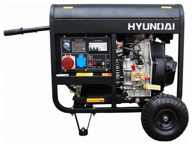 Дизельный генератор Hyundai DHY-8000 LE