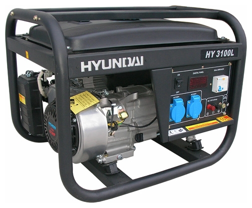 Бензиновая электростанция Hyundai HY3100LE