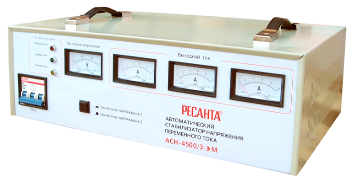 Стабилизатор напряжения Ресанта ACH-4500/3-ЭМ