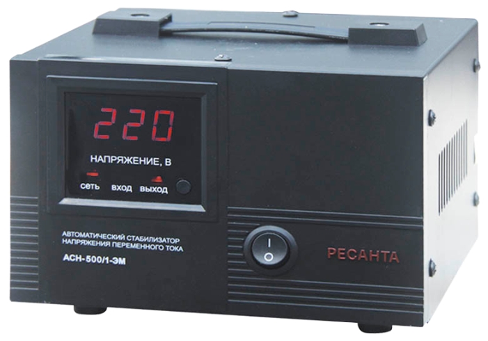 Стабилизатор напряжения Ресанта ACH-500/1-ЭМ